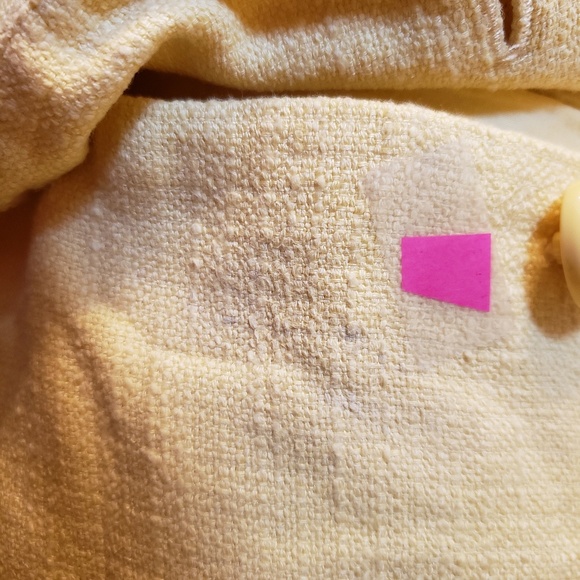 TALBOTS Linen Blend Lemon Meringue Jacket ***FIRM*** - Picture 7 of 8